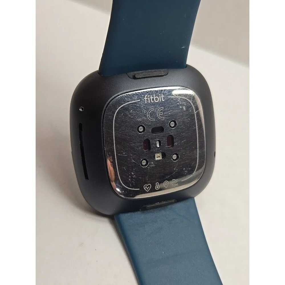 Fitbit Sense FB512 Smartwatch GPS ECG Heart Rate Activity Tracker No Charger